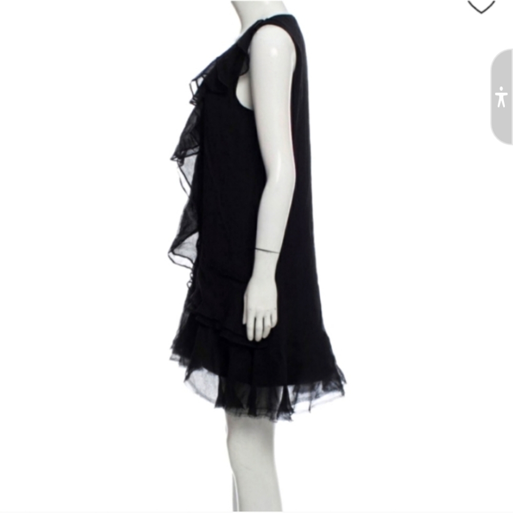 NWT CALYSPO ST BARTH gorgeous ruffle dress